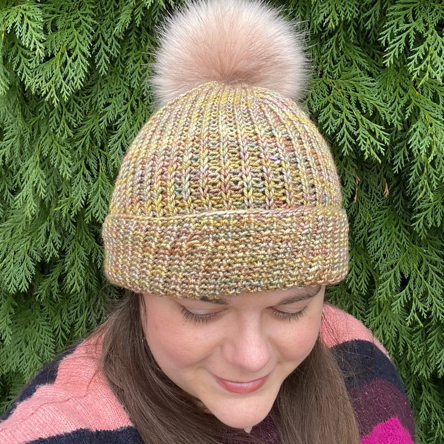 Santiago Knitted Hat Pattern - Advanced Beginner
