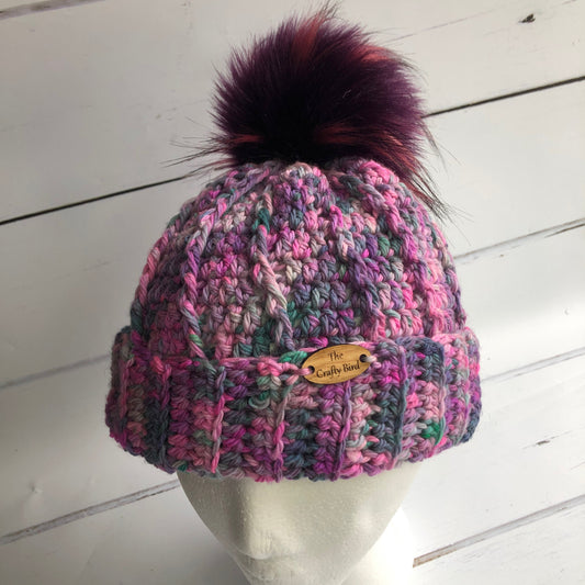 All of a Whirl Crochet Hat Pattern - Intermediate