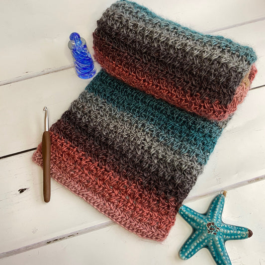Zen Scarf Crochet Pattern - Easy