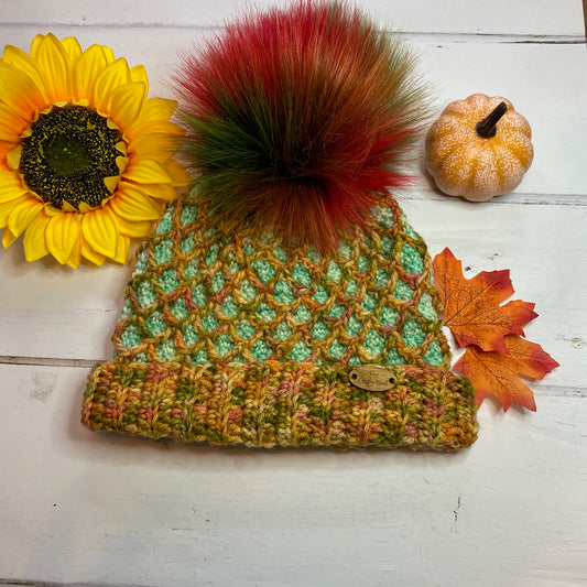 Diamond in the Rough Crochet Hat Pattern - Intermediate