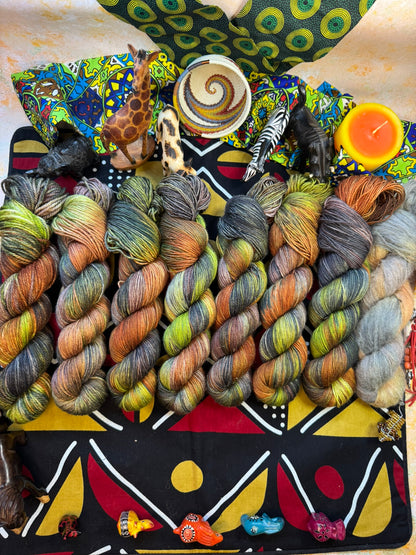 He'd Make a Very Handsome Throw Rug - Lion King - Hand Dyed Yarn - DYED TO ORDER - 6-8 Weeks - NEW