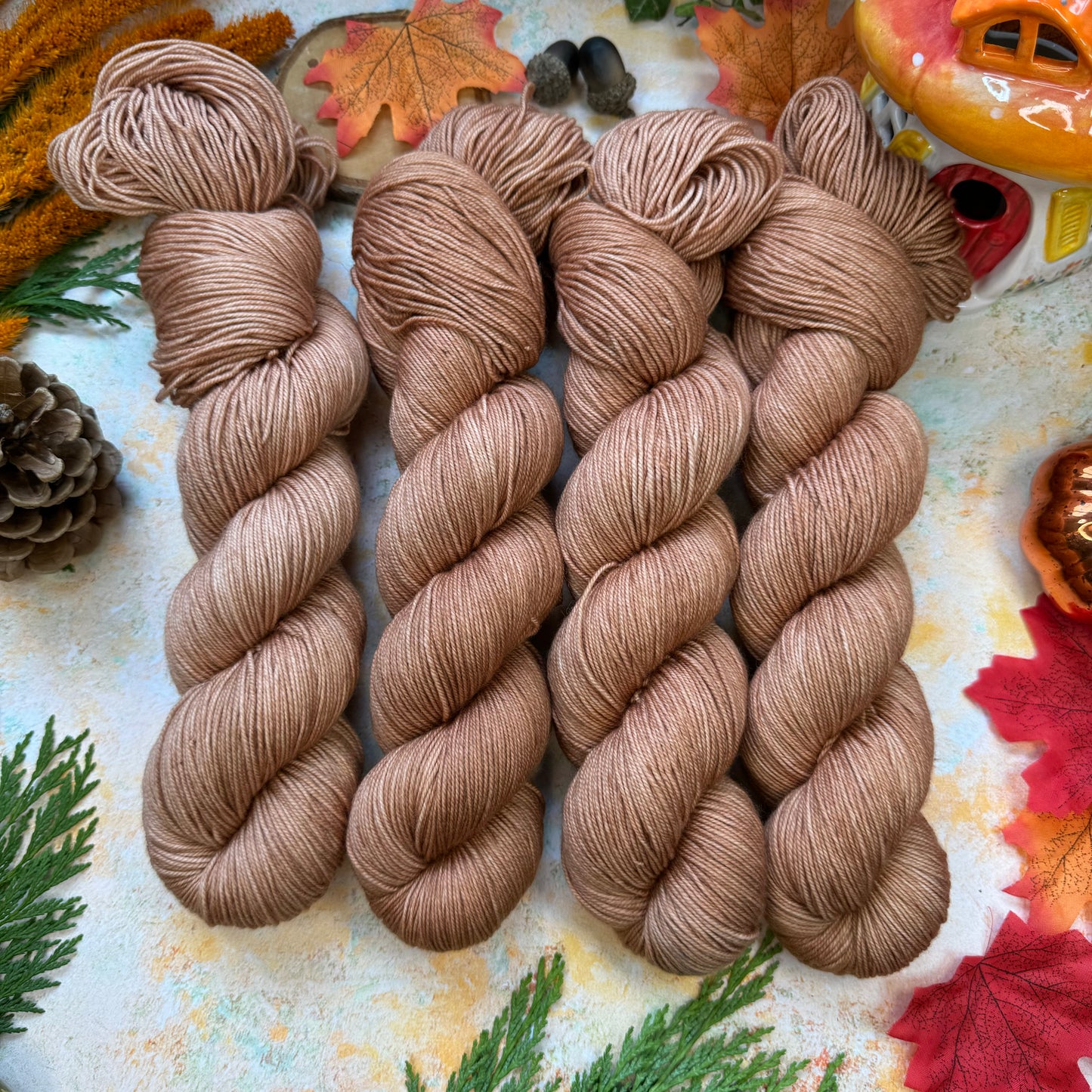 Cinnamon Sugar - Cosy DK - Season of Magic Collection - Hand Dyed Yarn - Ready to Ship