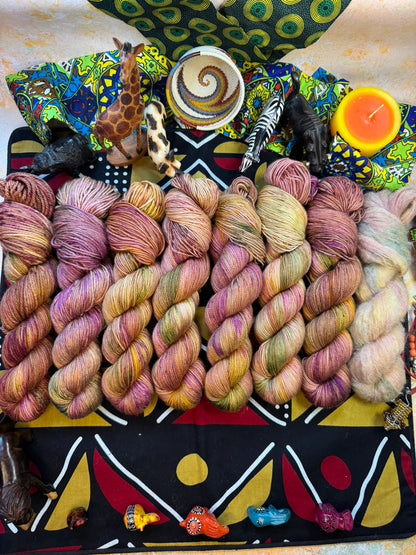 Do the Hula - Lion King - Hand Dyed Yarn - DYED TO ORDER - 6-8 Weeks - NEW