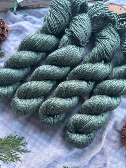 A Rather Blustery Day - Alpaca Fluff DK - Winnie the Pooh - Hand dyed yarn - Ready to ship - NEW