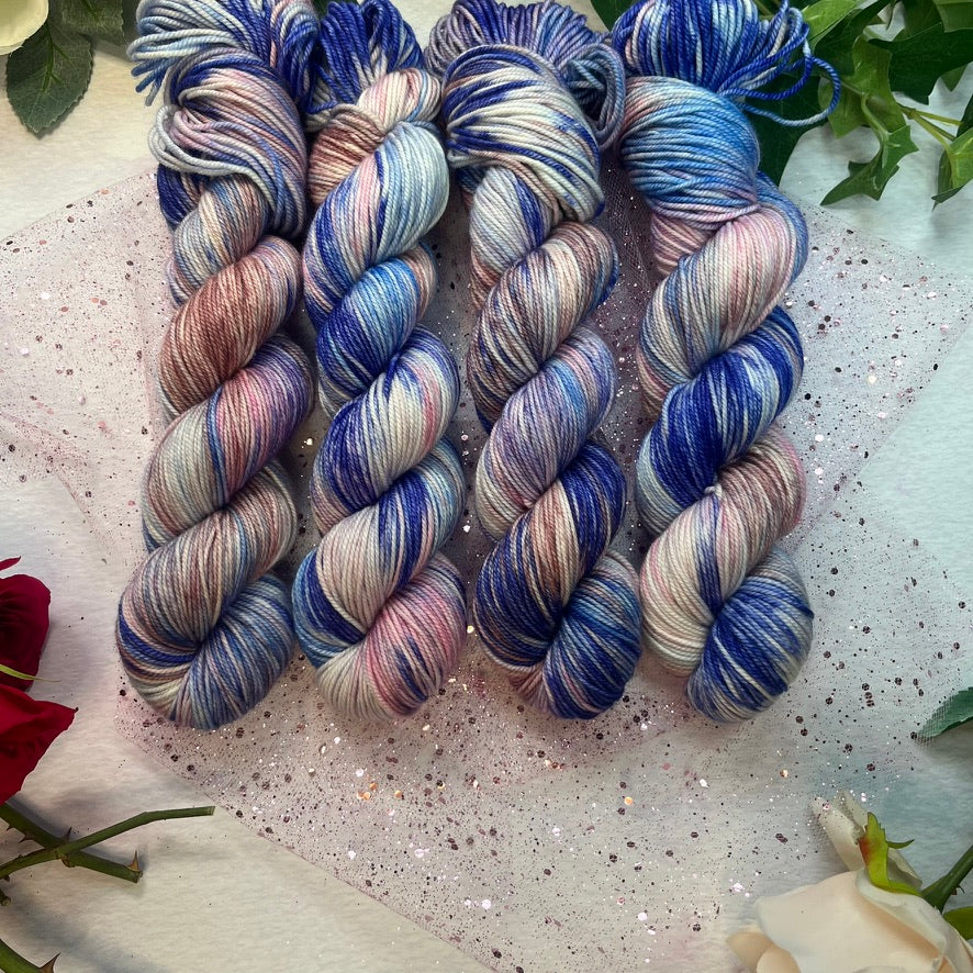 Make it Pink! Make it Blue! - Once Upon a Dream - DYED TO ORDER-  Hand Dyed Yarn - Dyed to Order - Cosy 4Ply, Cosy DK, Aran, Sock, Sparkle DK, Sparkle Sock, Snug NSW 4Ply - NEW
