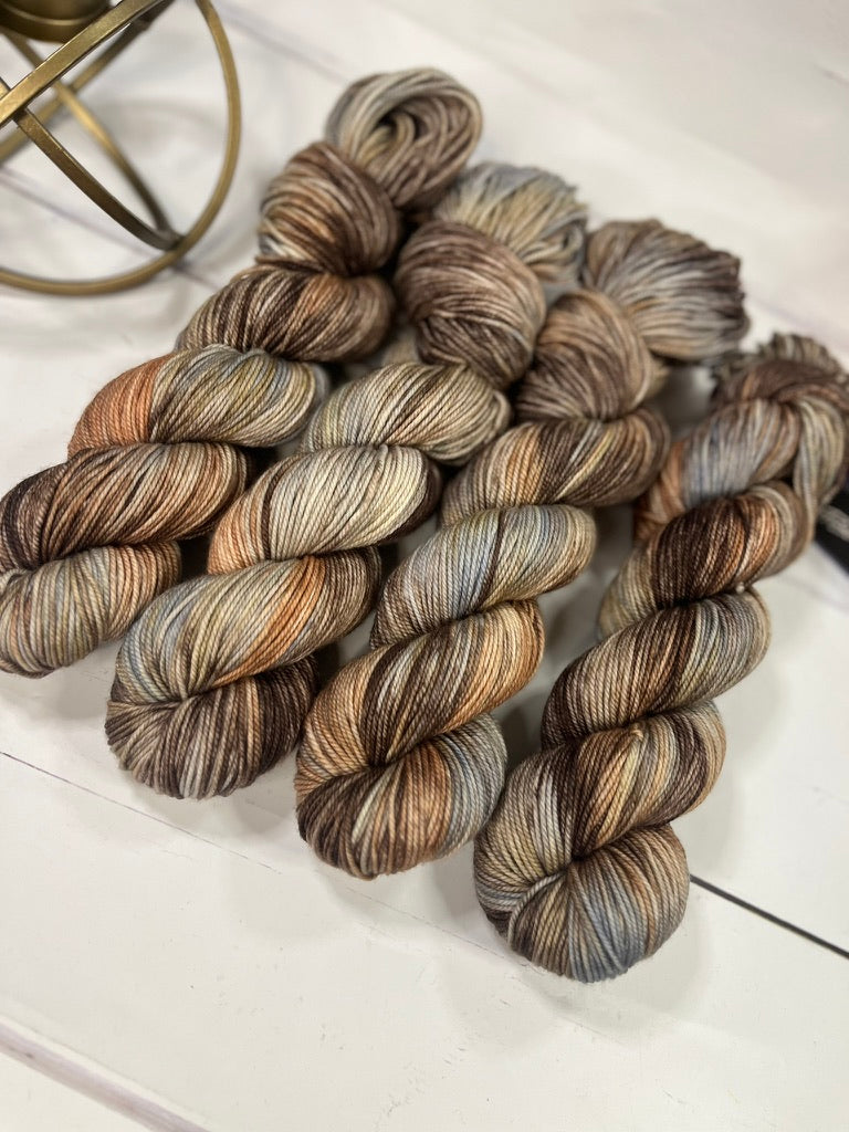 Oxford - Cosy 4 Ply -  His Dark Materials - Hand Dyed Yarn - Ready to Ship