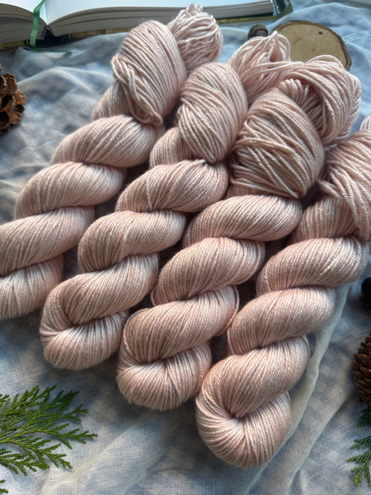Trespassers Will - Alpaca Fluff DK - Winnie the Pooh - Hand dyed yarn - ready to ship - NEW