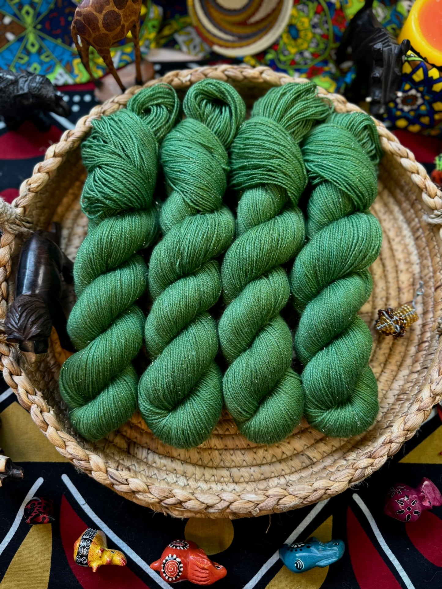 The Lion Sleeps Tonight - Lion King - Hand Dyed Yarn - DYED TO ORDER - 6-8 Weeks - NEW