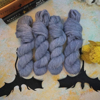 Blue Daggertail tonal - Fourth Wing - Hand Dyed Yarn - DYED TO ORDER - 6-8 Weeks - NEW