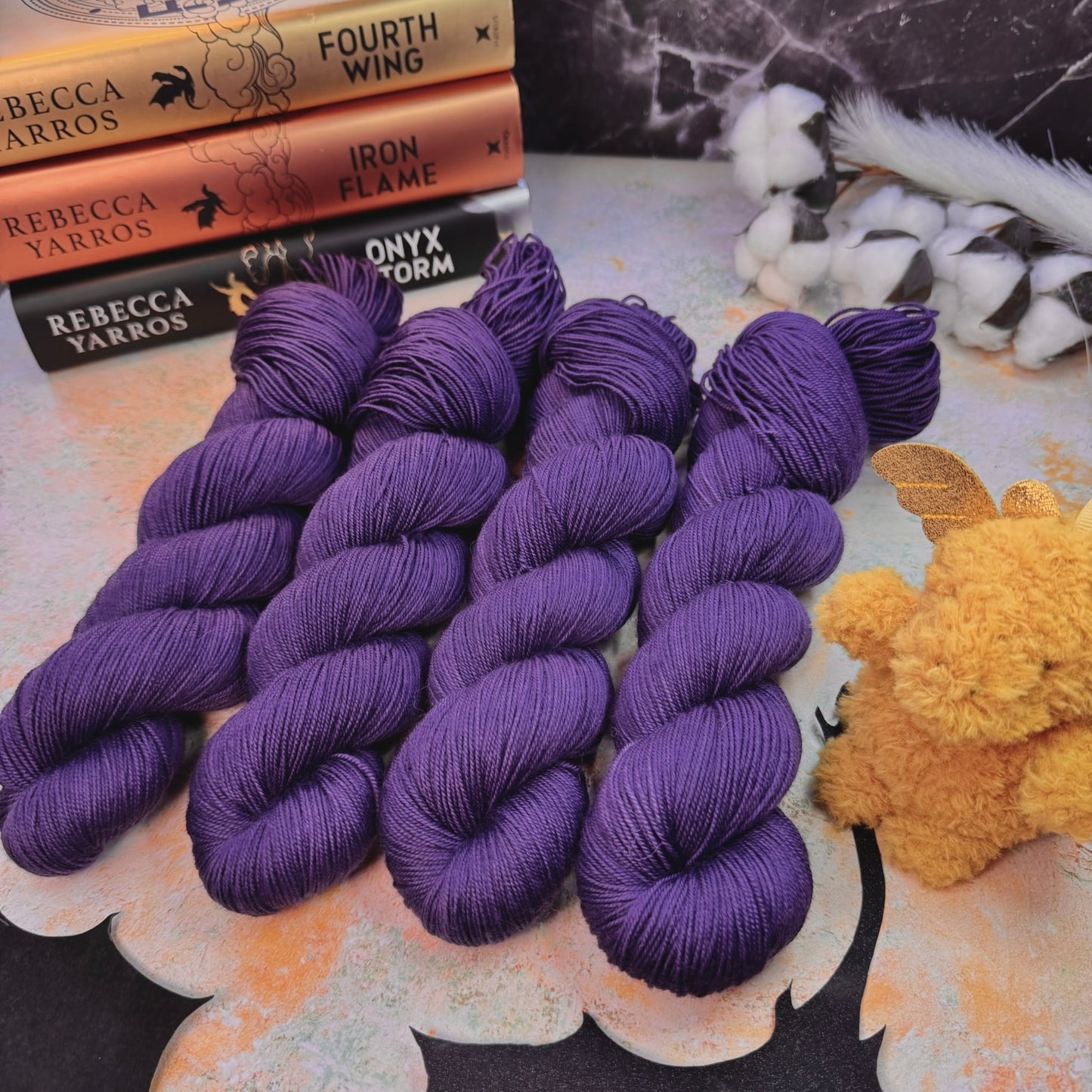 Venin tonal - Fourth Wing - Hand Dyed Yarn - DYED TO ORDER - 6-8 Weeks - NEW