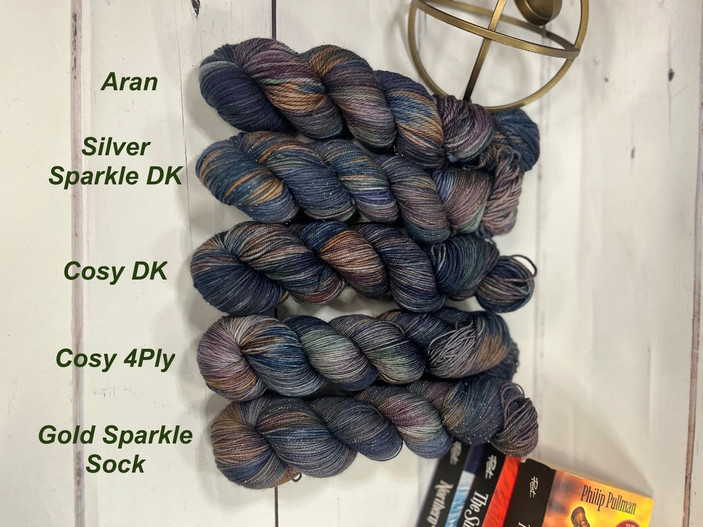 The Subtle Knife - Cosy DK - His Dark Materials - Hand Dyed Yarn - Ready to Ship
