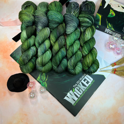Elphaba - Cosy DK - Wicked Musicals Collection - Hand Dyed Yarn