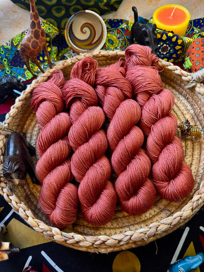 Pumbaa - Lion King - Hand Dyed Yarn - DYED TO ORDER - 6-8 Weeks - NEW
