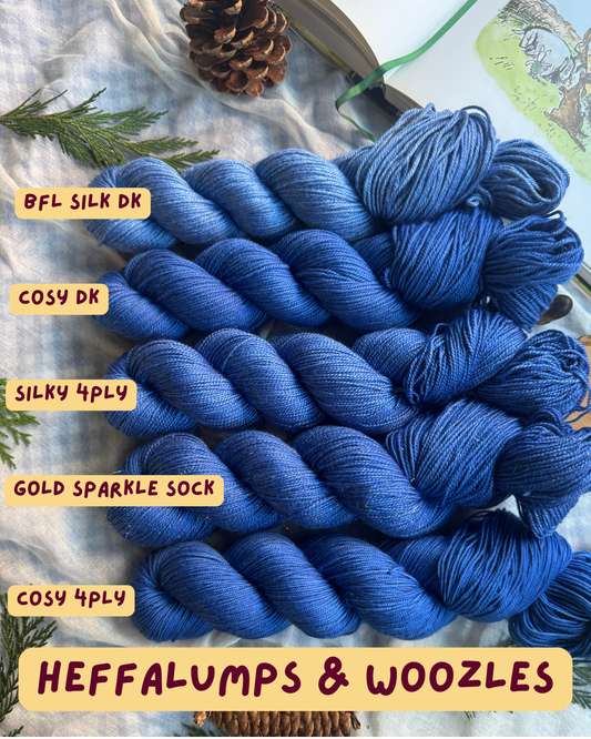 Heffalumps & Woozles - Winnie the Pooh - Dyed to Order 6-8 Weeks - NEW