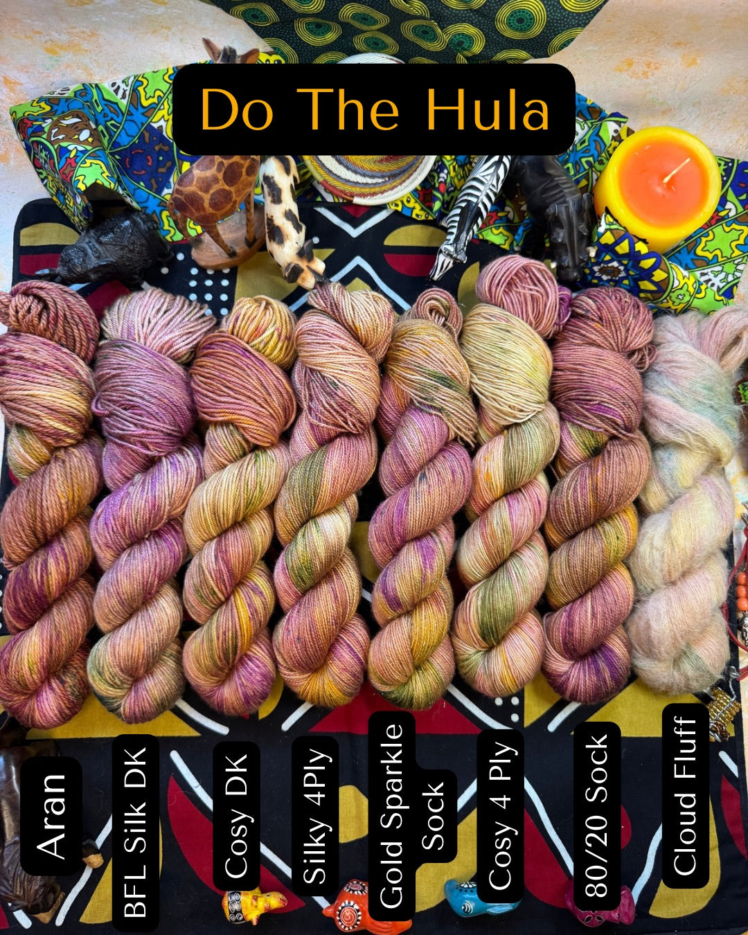 Do the Hula - Lion King - Hand Dyed Yarn - DYED TO ORDER - 6-8 Weeks - NEW