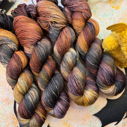Xaden Riorson - Fourth Wing - Hand Dyed Yarn - DYED TO ORDER - 6-8 Weeks - NEW