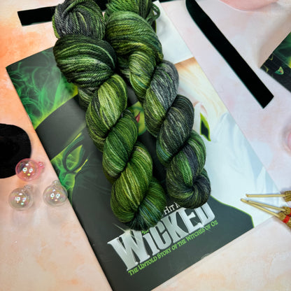 Elphaba - Cosy DK - Wicked Musicals Collection - Hand Dyed Yarn