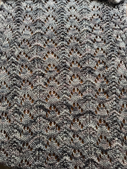 Yorkshire Shawl -  KNITTING Shawl Pattern - Intermediate - NEW