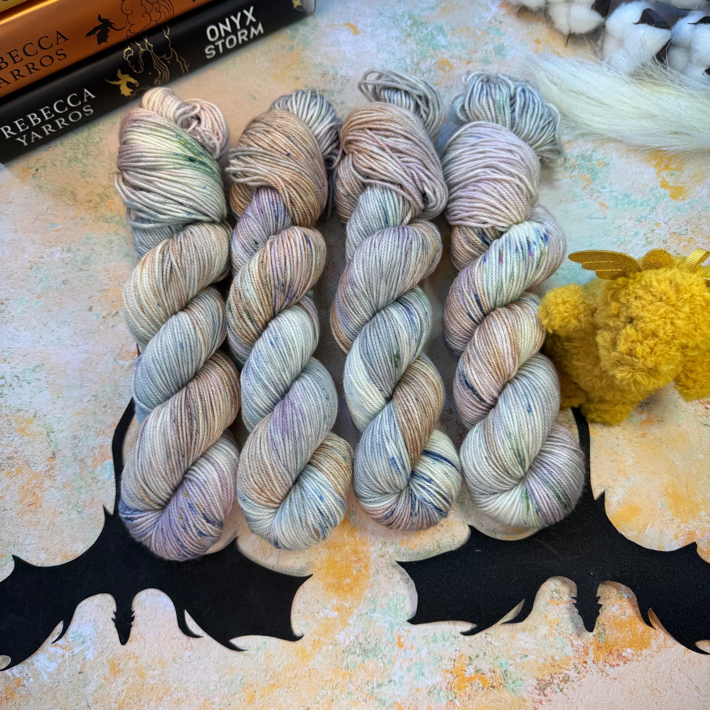 Violet Sorrengail - Fourth Wing - Hand Dyed Yarn - DYED TO ORDER - 6-8 Weeks - NEW