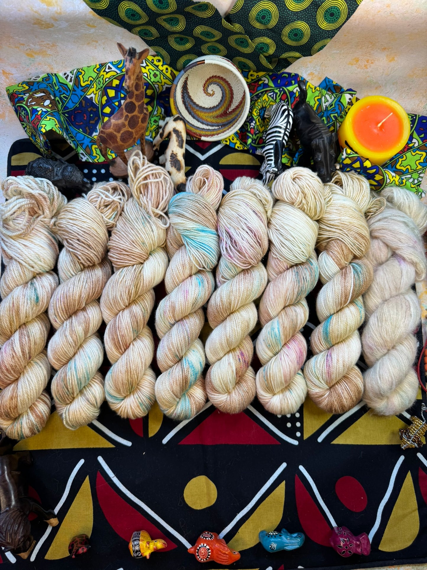 Nala - Lion King - Hand Dyed Yarn - DYED TO ORDER - 6-8 Weeks - NEW
