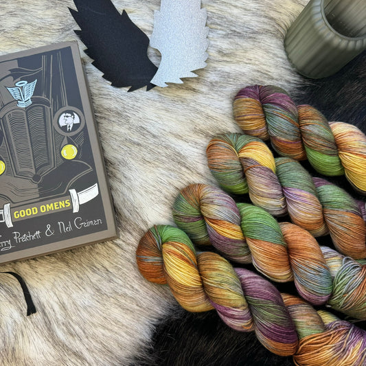 A Nice Day - Good Omens Collection - Hand Dyed Yarn - Dyed to Order (6 weeks) - NEW