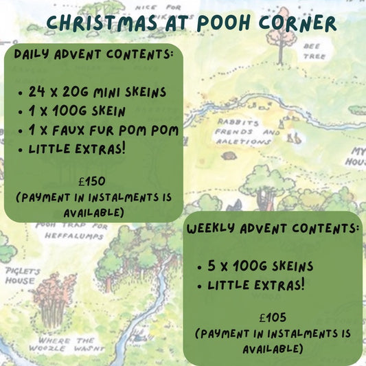 The Crafty Bird 2025 Advent Calendar - Christmas at Pooh Corner - DAILY Advent (ships November) - NEW