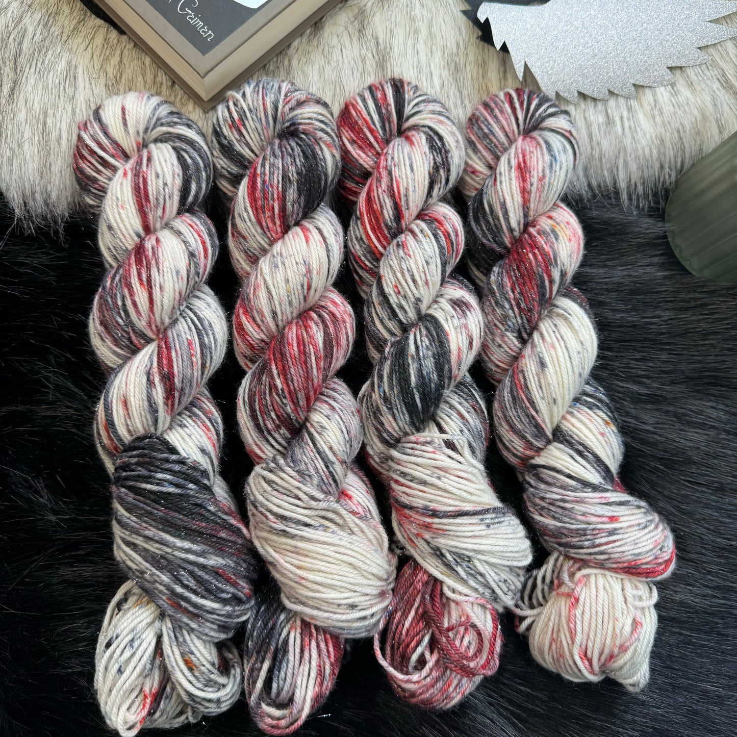 Four Bikers of the Apocalypse - Good Omens Collection - Hand Dyed Yarn - Dyed to Order (6 weeks) - NEW