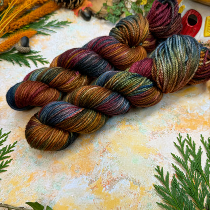 Sweater Weather - Cosy 4 Ply - Season of Magic Collection - Hand Dyed Yarn - Ready to ship