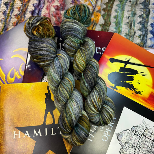 Phantom of the Opera - Aran -  Musicals Collection - Hand Dyed Yarn