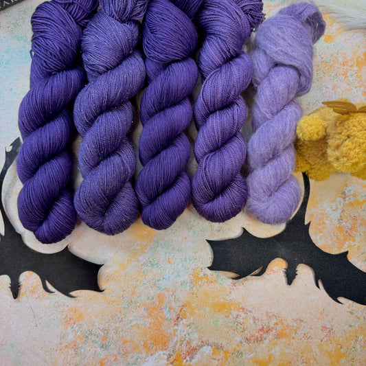 Venin tonal - Fourth Wing - Hand Dyed Yarn - DYED TO ORDER - 6-8 Weeks - NEW