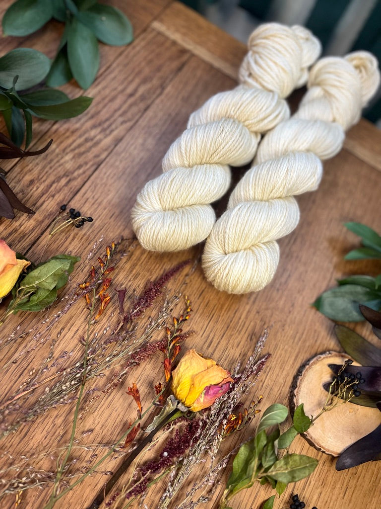The Bride - An Autumn Wedding Collection - Hand Dyed Yarn - 100% Superwash Merino Cosy 4 Ply
