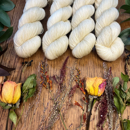 The Bride - Cosy 4 Ply - Hand Dyed Yarn