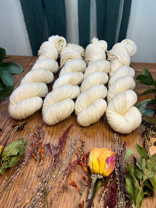 The Bride - Cosy 4 Ply - Hand Dyed Yarn
