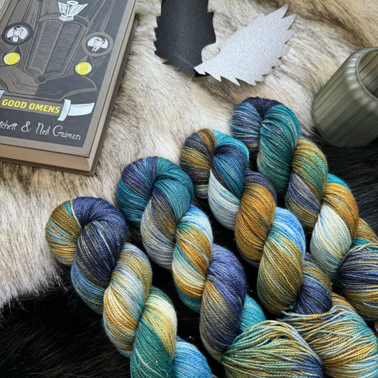 Lost City of Atlantis - Good Omens Collection - Hand Dyed Yarn - Dyed to Order (6 weeks) - NEW