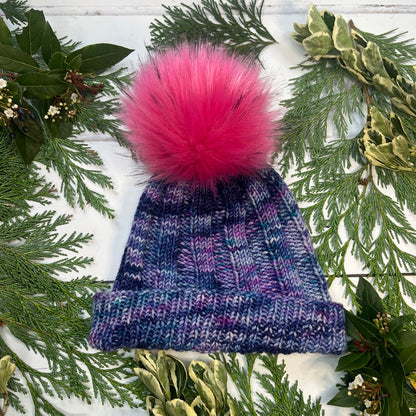 The Lyra Hat -  KNITTING Hat Pattern - Advanced Beginner