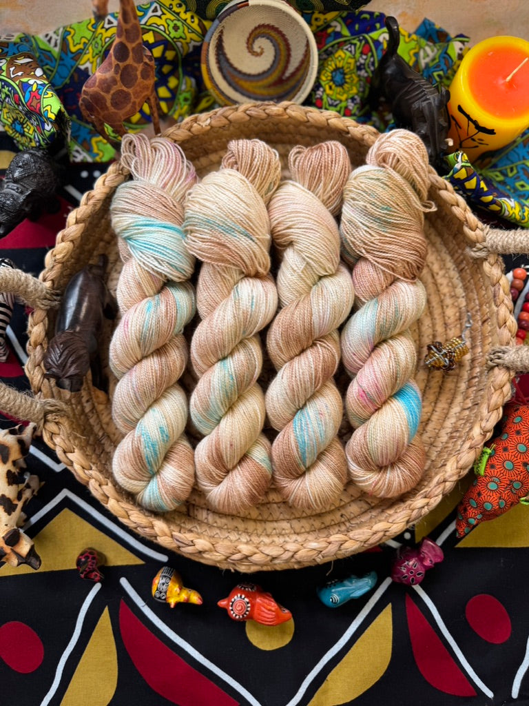 Nala - Lion King - Hand Dyed Yarn - DYED TO ORDER - 6-8 Weeks - NEW