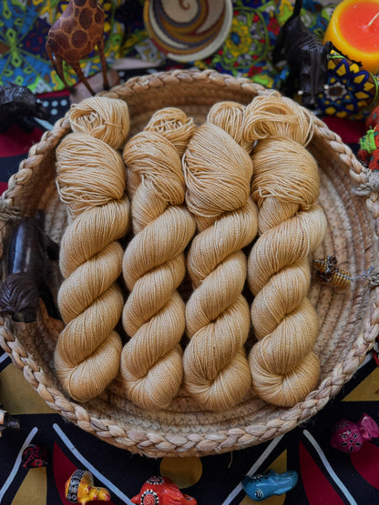 Timon - Lion King - Hand Dyed Yarn - DYED TO ORDER - 6-8 Weeks - NEW