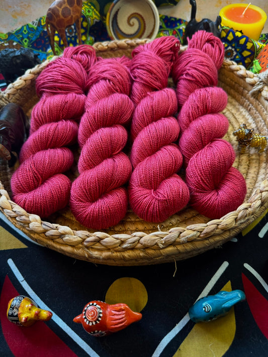 Not the Birdie Boiler! Silky 4 Ply - Lion King - Hand Dyed Yarn - NEW