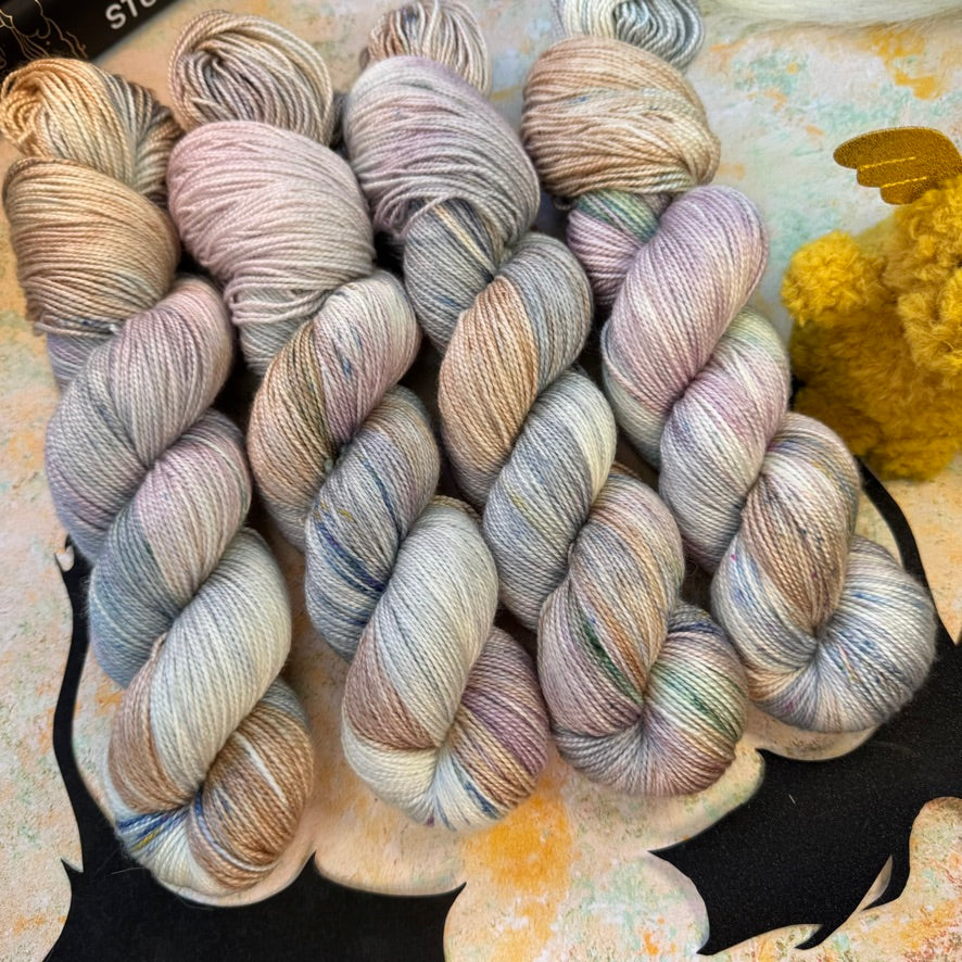 Violet Sorrengail - Fourth Wing - Hand Dyed Yarn - DYED TO ORDER - 6-8 Weeks - NEW