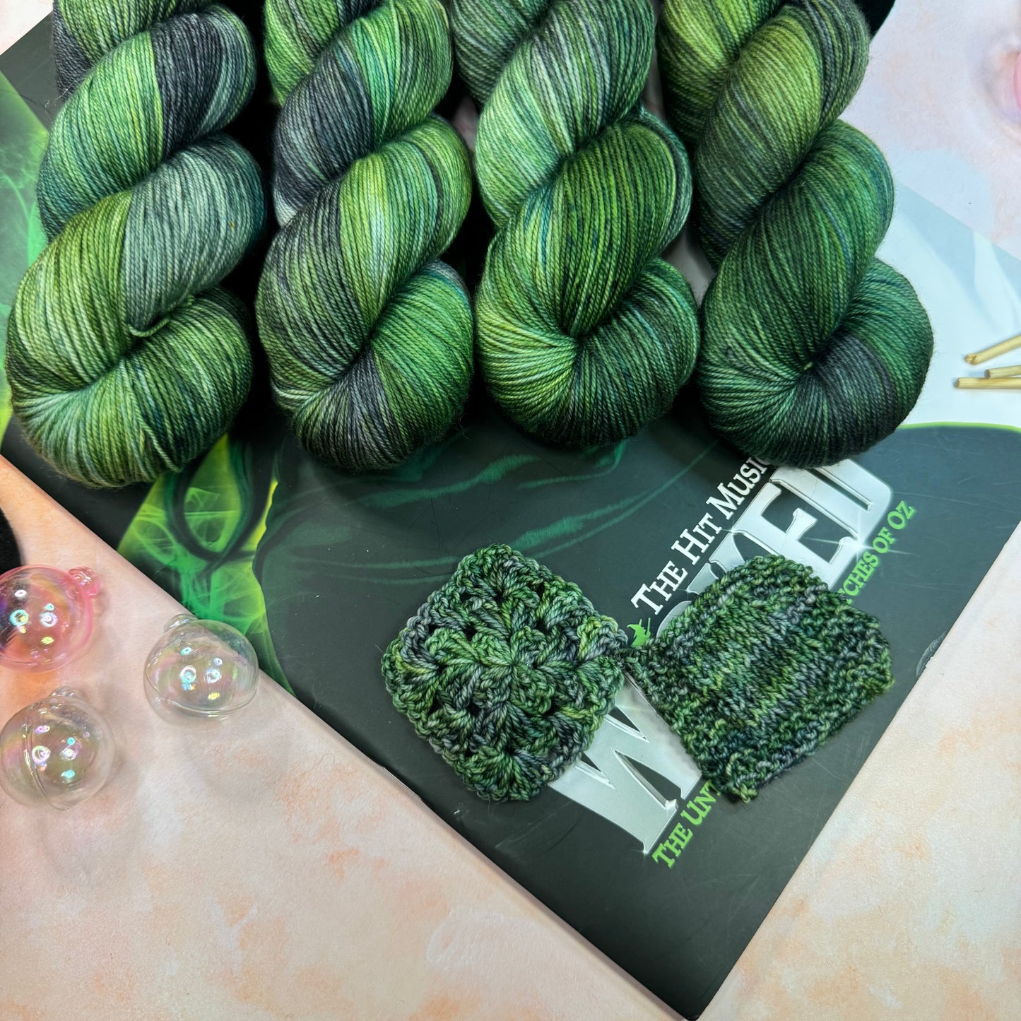Elphaba - Cosy DK - Wicked Musicals Collection - Hand Dyed Yarn