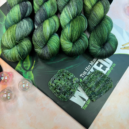 Elphaba - Cosy DK - Wicked Musicals Collection - Hand Dyed Yarn