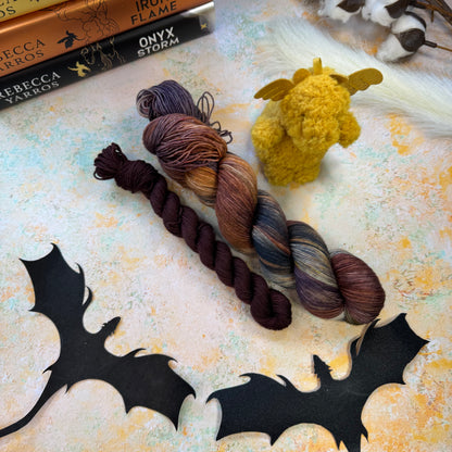 Xaden Riorson - Fourth Wing - Hand Dyed Yarn - DYED TO ORDER - 6-8 Weeks - NEW