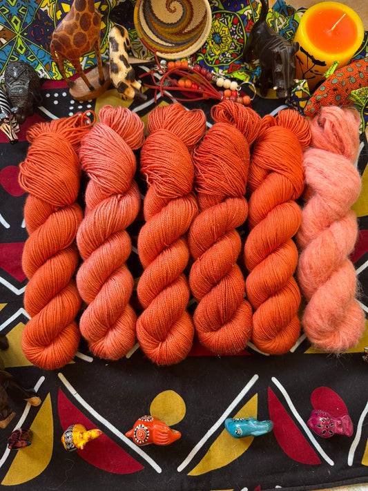 Hakuna Matata - Lion King - Hand Dyed Yarn - DYED TO ORDER - 6-8 Weeks - NEW