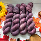 Berry Picking - Pumpkin Spice Collection - Lux 4Ply Baby Alpaca, Silk and Cashmere 4 Ply Hand Dyed Yarn - NEW
