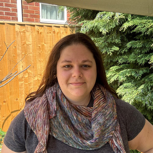 Good Omens shawl - Knit -  SAMPLE SALE