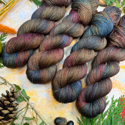 Sweater Weather - Cosy 4 Ply - Season of Magic Collection - Hand Dyed Yarn - Ready to ship