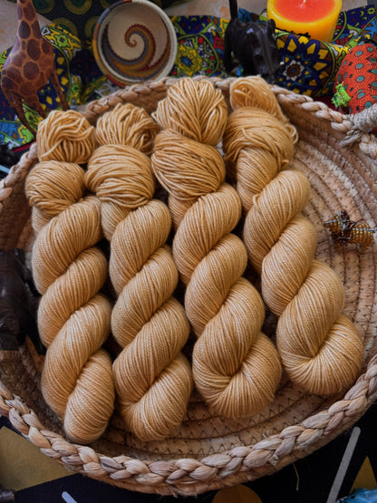 Timon - Lion King - Hand Dyed Yarn - DYED TO ORDER - 6-8 Weeks - NEW