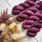 Bordeaux Tonal - Cosy 4Ply Hand Dyed Yarn - 100% Superwash Merino Cosy 4 Ply Yarn - NEW
