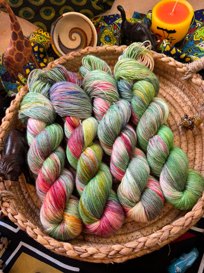 Tastes Like Chicken - Lion King - Hand Dyed Yarn - DYED TO ORDER - 6-8 Weeks - NEW