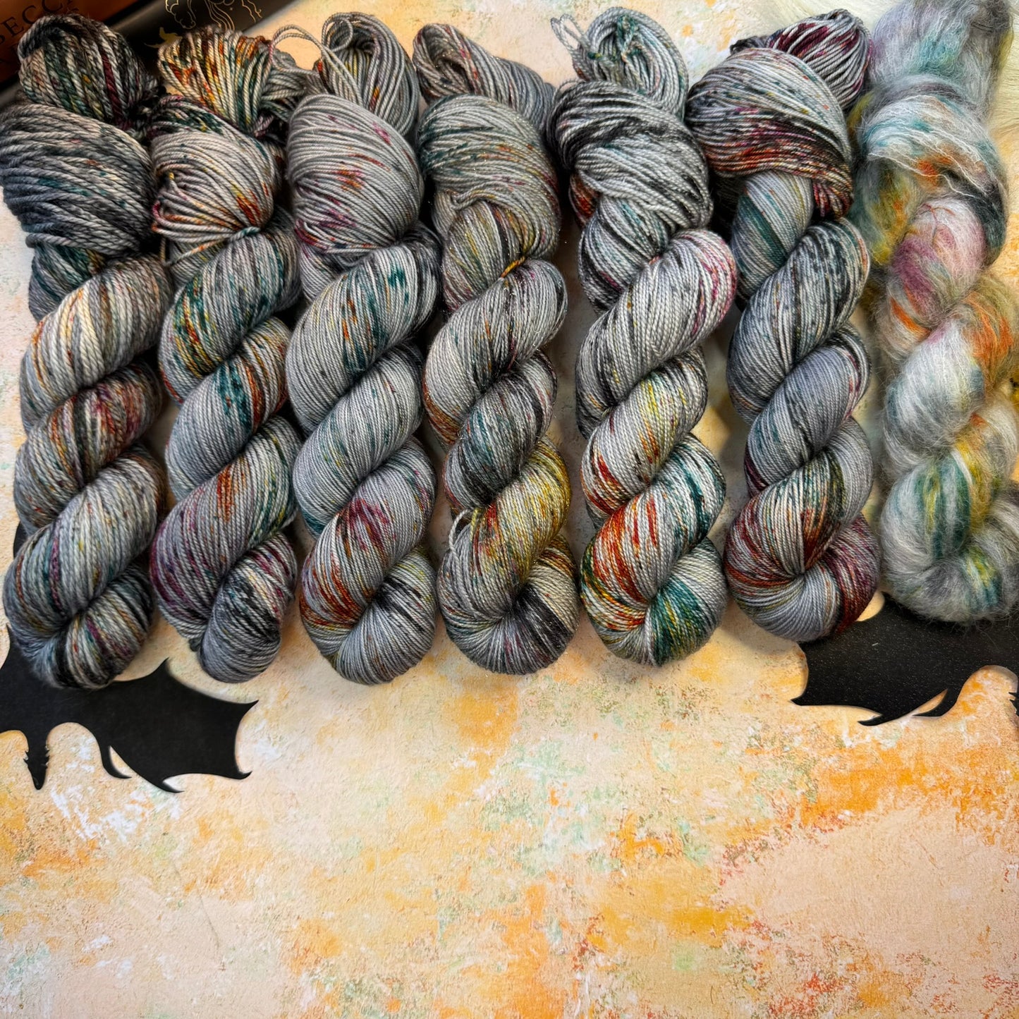 We Have Dragons to Ride Cloud Fluff - Fourth Wing - Hand Dyed Yarn - NEW